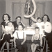 My third birthday. Mom with sister Karen and grandma Ellen, me in front.  Chicago, March, 1950,