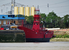 lightship, trinity buoy wharf , leamouth, thames, london
