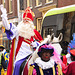 Sint Nicolaas enters the city of Leiden