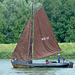 Sailing ship Wieringen-17 on the IJsselmeer