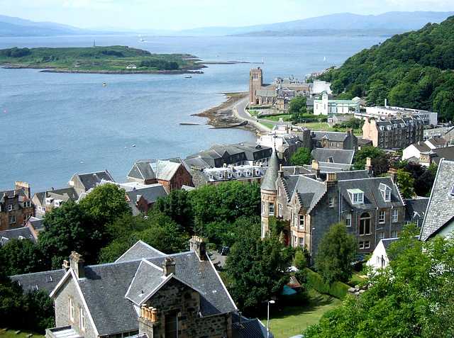 View over Oban