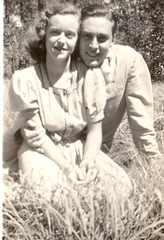 Dad and cousin Peggy, c. 1935