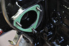 Rebuilding a Mercedes OM616 engine – New gasket for the diesel pump