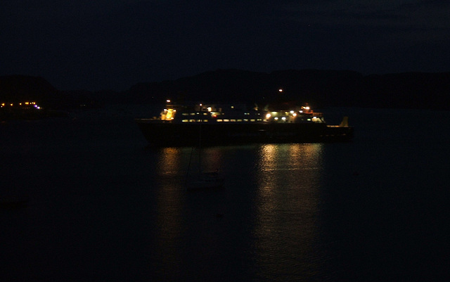 Ferry at Night
