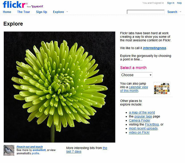 Explore Front Page, 18th November 2009