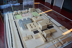 Model for the first phase of the new Science building for Leiden University