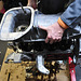 Rebuilding a Mercedes-Benz OM616 engine – Installation of the upper oil pan