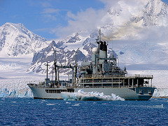 RFA GREY ROVER during her final deployment to South Georgia