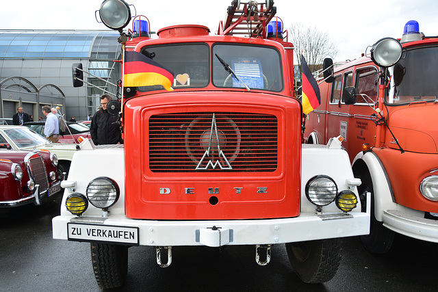 Techno Classica 2013 – 1968 Magirus-Deutz 125 D 10 A Fire Engine