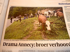 "Journalist were allowed to the murder spot in Annecy"