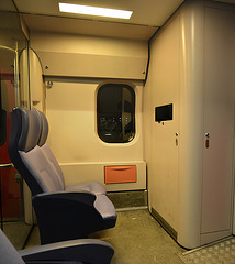 Interior of a Dutch train