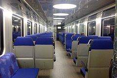 Interior of a Dutch train