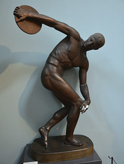 Oxford 2013 – Ashmolean Museum – Discus thrower