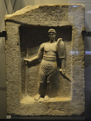 Oxford 2013 – Ashmolean Museum – Tombstone for the gladiator Martialis