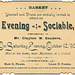 Evening Basket Sociable Invitation, Maytown, Pa., October 12, 1895