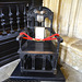 Oxford – Bodleian Library – Old chair in the Divinity School
