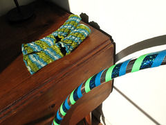 Stripy Socks & Super Bling Hoop