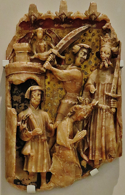 martyrdom of st. katherine alabaster