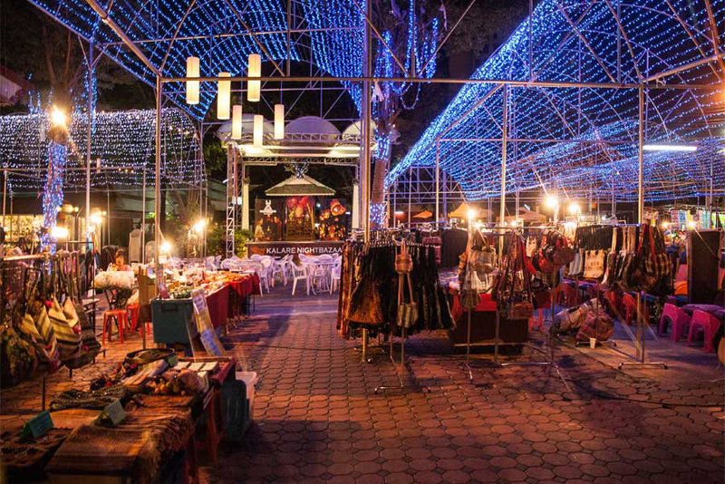 Night bazaar at Chiang mai