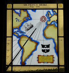 Buckland Abbey- Stained Glass Window