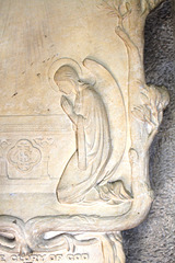 Detail of Gascoigne Monument, Lotherton Hall Chapel, Aberford, West Yorkshire