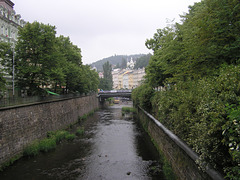 Teplá Fluß in Karlsbad