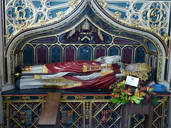 Exeter Cathedral- Tomb of Bishop Hugh Oldham, Founder of Manchester Grammar School