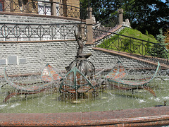 Puppentheater in Kiew, Springbrunnen