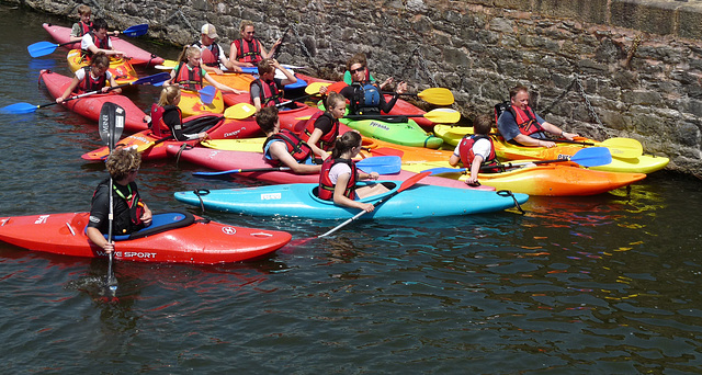 Exeter Quay- Canoeing Lesson