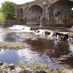gbw - River Tyne at Alston Arches