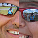 Self-portraits in sunglasses