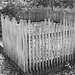 Burial plot fence