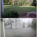 Hurricane Irene: before and during