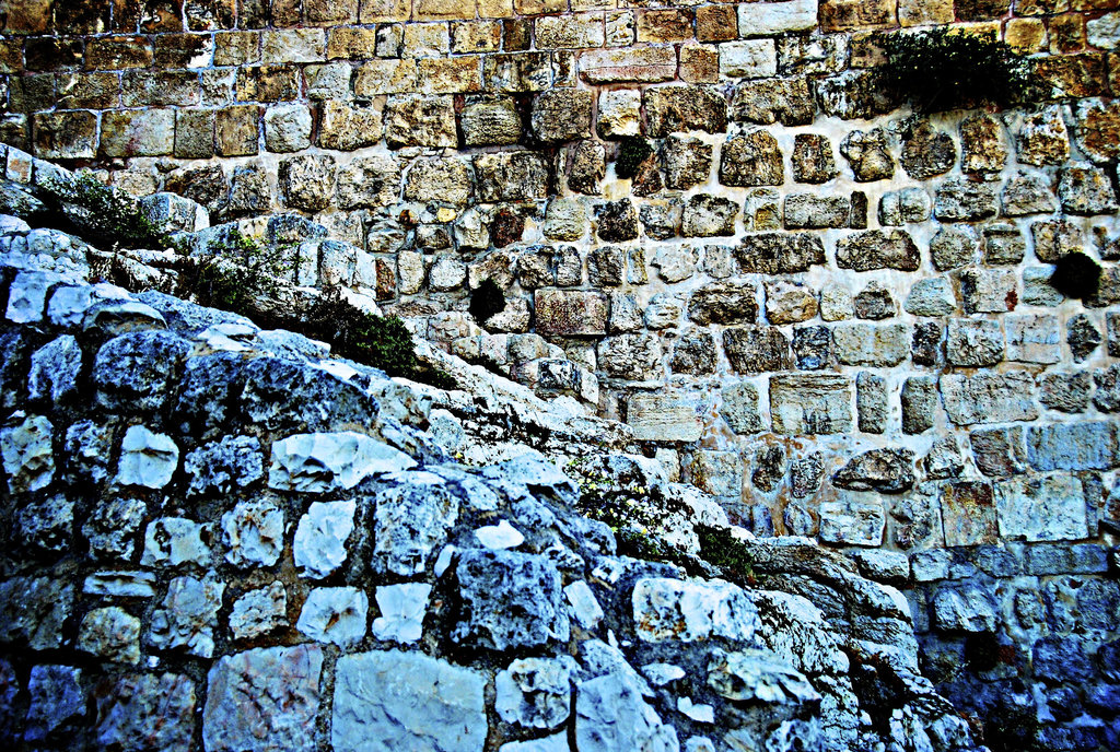 The 3,000 year old wall of King David's Jerusalem