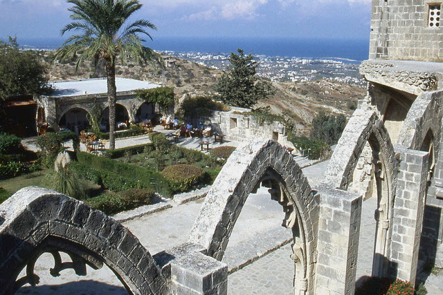 View Towards Kyrenia from Bellapais Abbey
