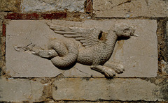 Mesopotami- Ancient Stonecarving of a Dragon