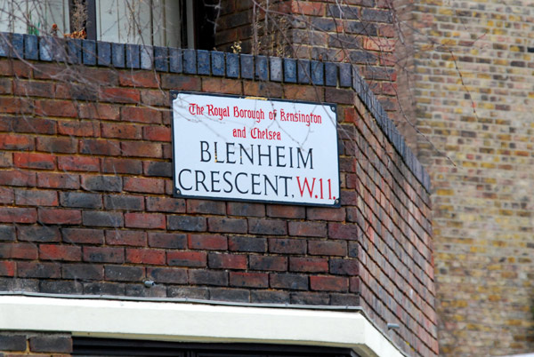 Blenheim Crescent W11