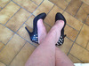 Christiane !! En mode Talons Hauts Cloutés / In a hot Studded Heels mood / Photo originale.