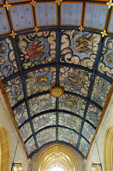 Jacobean painted ceiling