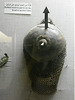 Fujairah 2013 – Fujairah Museum – Helmet used to put it on the head to protect him
