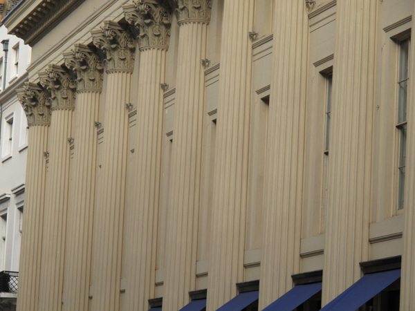 Royal Institution pillars
