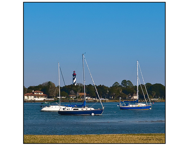 Sailboats on the St. Johns