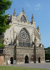 Exeter Cathedral- West Front (Gothic)