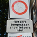 Alkmaar 2014 – No cyclists with a moustache