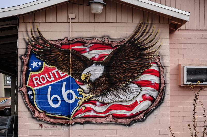 Route 66- Grafitti