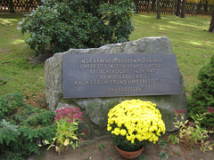 Halbe - Waldfriedhof Denkmal für NKWD-Opfer