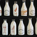 New England milk bottles