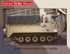 National Army Museum external exhibits circa 1995