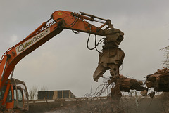 Demolition of Stafford's multi-storey car park