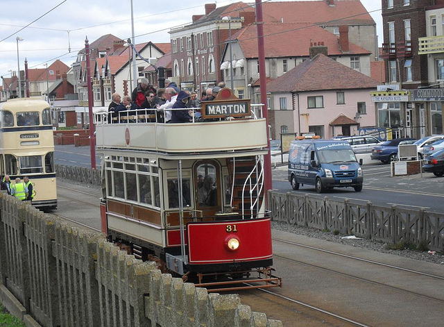 BM Tram - Blackpool 31 - at home
